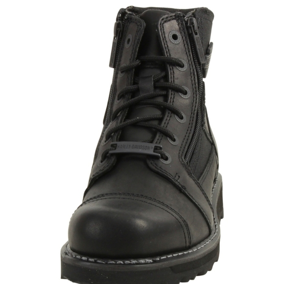 Harley Davidson Men's Bonham Black Water-Resistant Boots Shoes D93369size 11 - Picture 6 of 10
